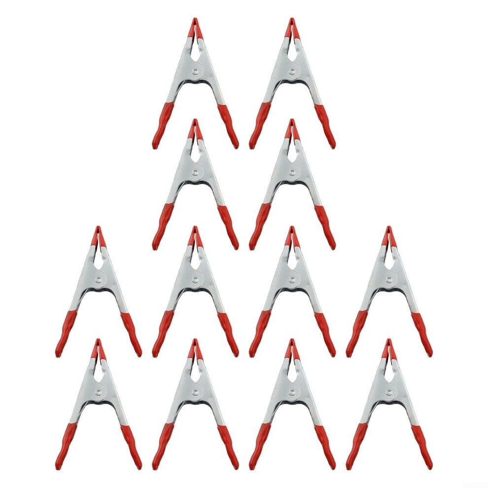 4Inch Spring Clamps 12 Pack For Woodworking And Light Fixture Attachment, Woodworking Clamps, Light Fixture Mounting 9393856969494