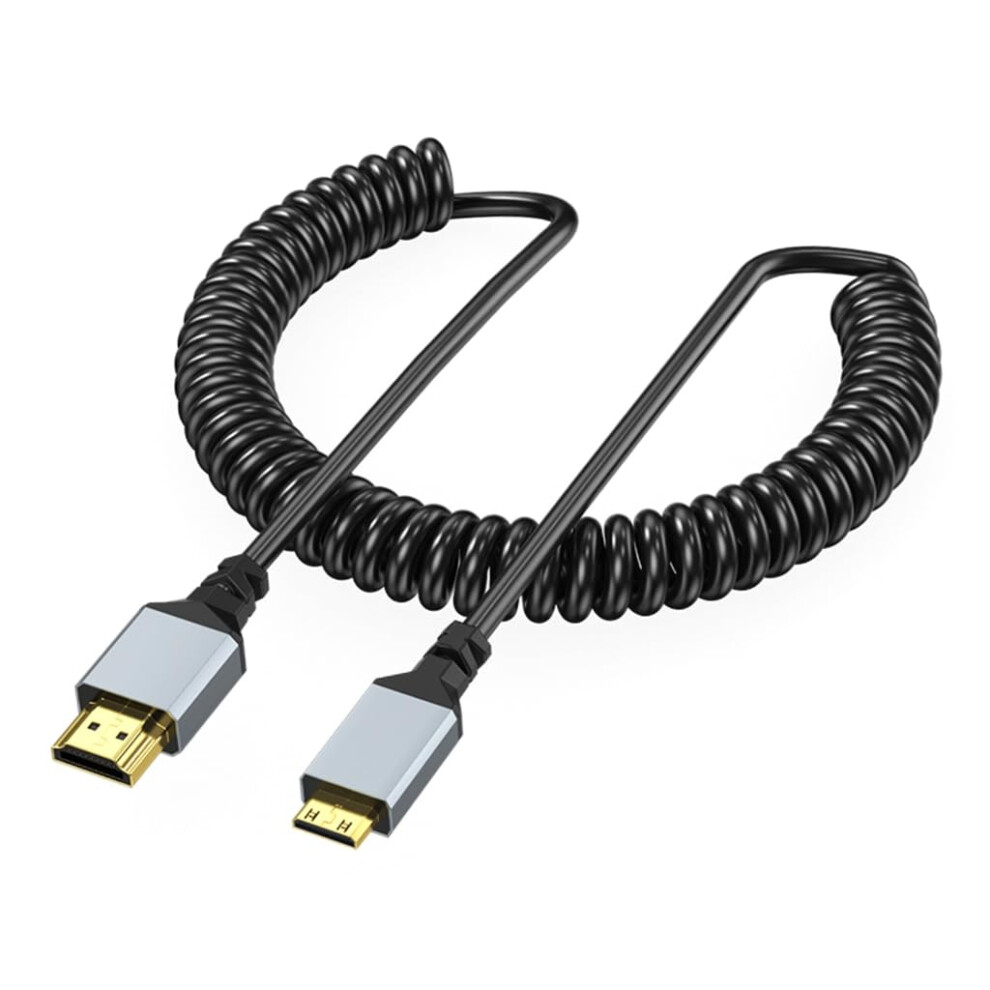 4K Video Extension Cable 90 Degree Angled Bidirectional 4K60hz For Video Cards Tablets Laptops Spring Cord Straight Head 9016109078643