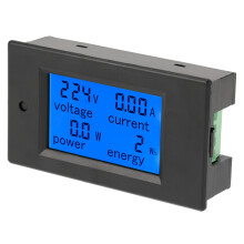 Digital Energy Meter PZEM-061 LCD Voltage Ammeter 100A AC80-260V with CT