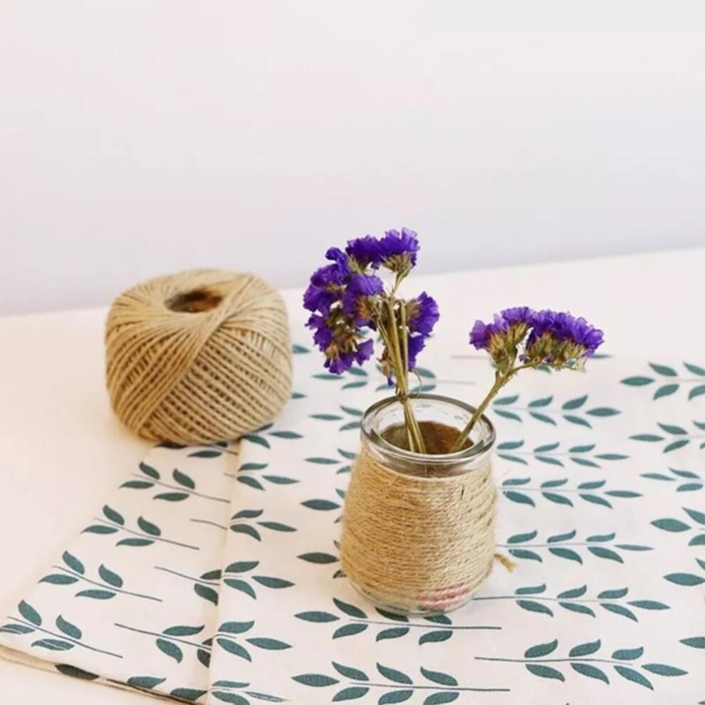 Roll Cotton Twine, Jute String, Food Safe Kitchen Twine, Butchers String, Arts And Crafts Twine, Garden String, 8Pcs 9393856969869