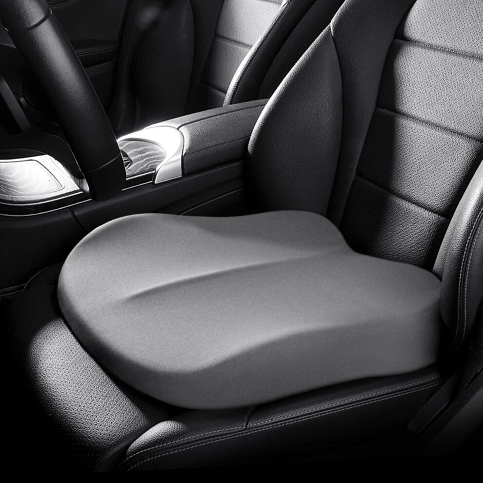Car Seat Cushion Adult Booster Seat Non Slip Height 10 Cm (3.9 In) For Office Chairs Wheelchairs Kitchen Chairs Gray 9016109078810