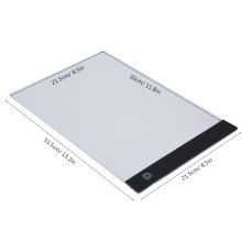 A4 USB-Leuchtbox mit 3 Helligkeitsstufen LED-Übungsbrett für Künstler