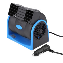 Auto 12V Mini-Gitterventilator: Leise im Betrieb, zwei Geschwindigkeiten, einfacher Anschluss