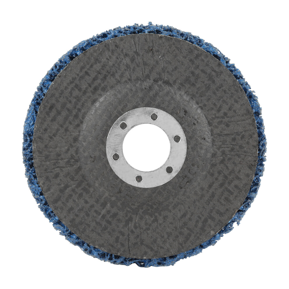 2Pcs 115Mm Blue Poly Strip Wheel Disc For Rust Removal Grinding & Polishing 6951351699525