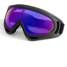 Ski Goggles - Windproof Anti-Fog Snow Goggles, White, Universal Fit, Compatible With Skiing Cycling Snowboard Motorcycle