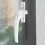 Aluminium Alloy Window Handle for Flat Open External Lock Push Casement White 5