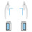 Aluminium Alloy Window Handle for Flat Open External Lock Push Casement White 4