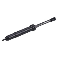 Manual Welding Solder Sucker Vacuum Desoldering Tool With Extension Nozzle Large Black For Tin