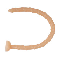 Anal Butt Plug Overlength Threaded Dildo Prostate Massager Soft Anus Masturbator Sex Toy