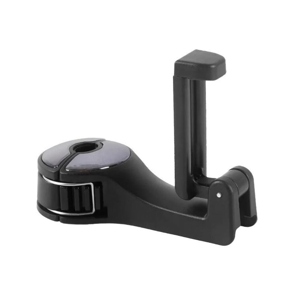 Car Hook Hidden Rear Headrest Hook, Rear Headrest Phone Holder, Lock Type Mobile Phone Holder, Color3 9393856971589