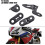 Spoiler Shell Connection Brackets For CBR1000RR 2008-2016, Direct-Fit, Tool-Free Installation, No Special Tools Needed 2