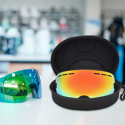 Hard Goggle Case For Snowboarding Goggles Storage EVA Box Large Size Shockproof Waterproof 2