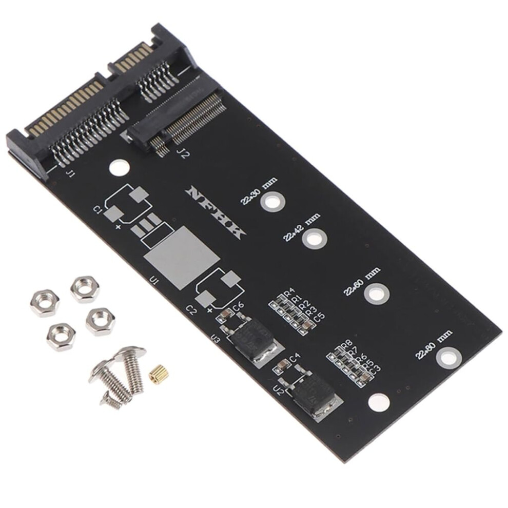 M2 Ngff Ssd Sata3 Ssds To Sata Expansion Card Adapter Sata To Ngff Converter Compatible With Sata Ssds For M2 Slot 9354506930677