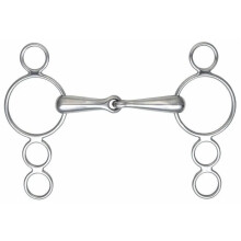 Dutch Gag 5" Steel 5-Inch Mouth Gag, Adjustable Strap, BDSM Fetish Toy