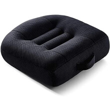 Portable Booster Seat for Adults Black for Driving and Office Use Car Seat Booster