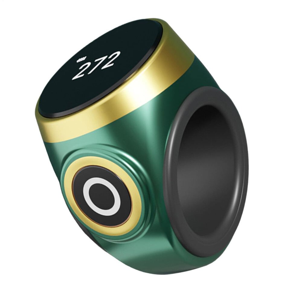Chanting Counter Prayer Clicker, Mantra Beads Tally, Finger Ring Counter For Buddhist Mind, Focuz Tracker Green 9084446093964