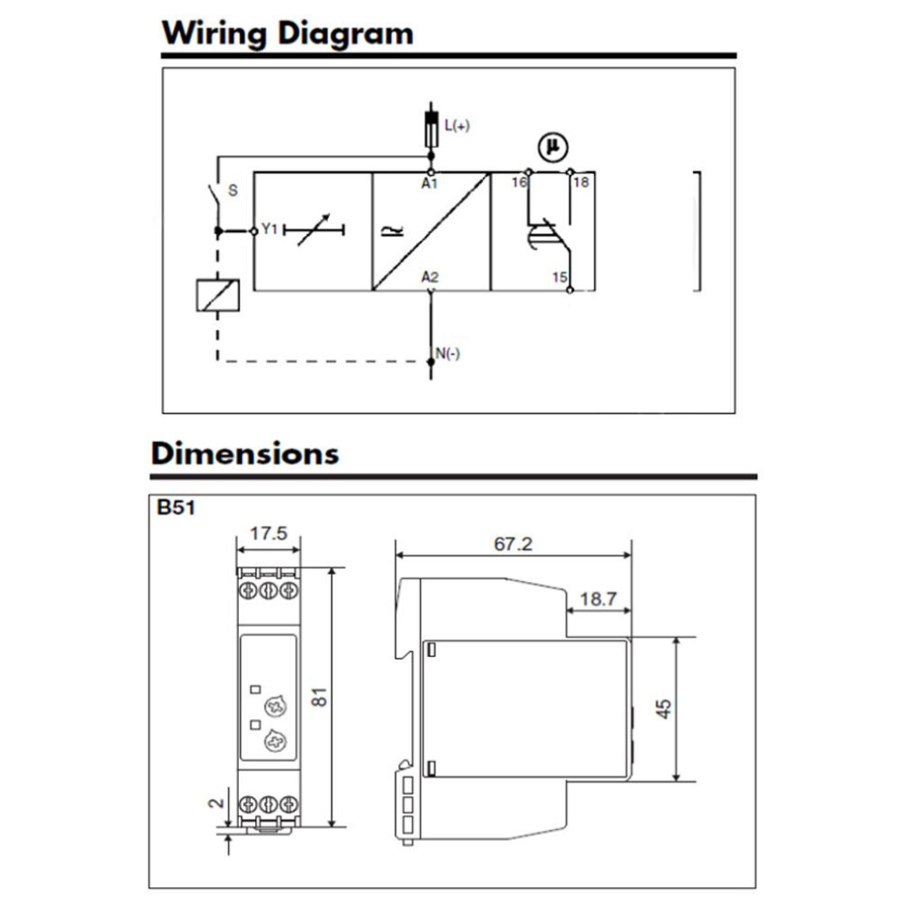 24V & Ac 24-240V Multi-Function Time Relay Delay Off With 7 Settings 6951351704830