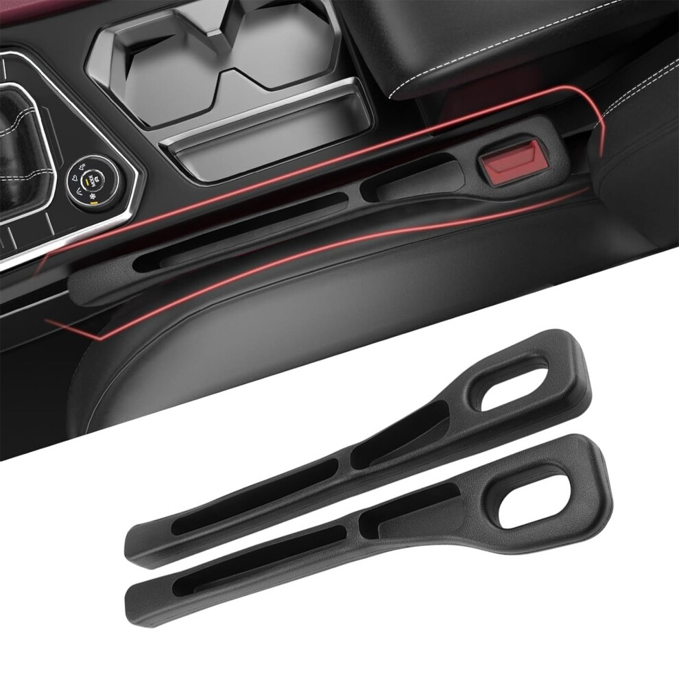 Car Seat Gap Filler Set Of 2, Vehicle Mounted Gap Leak-Proof Filling Strip, Universal Fit For Cars Suvs Trucks 9393856973934