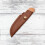 Leather Knife Sheath For Belt, Folding Knife, Multi-Tool, Snap Closure, Brown 2