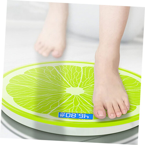 Body Weight Scale Lemon Design Digital Scale With Temperature Display Auto Off Energy Saving For Household Use 2