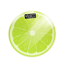 Body Weight Scale Lemon Design Digital Scale With Temperature Display Auto Off Energy Saving For Household Use
