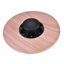 Anti-Rutsch-Holz-Wackel-Balance-Board für Fitness & Reha, 39,5 cm