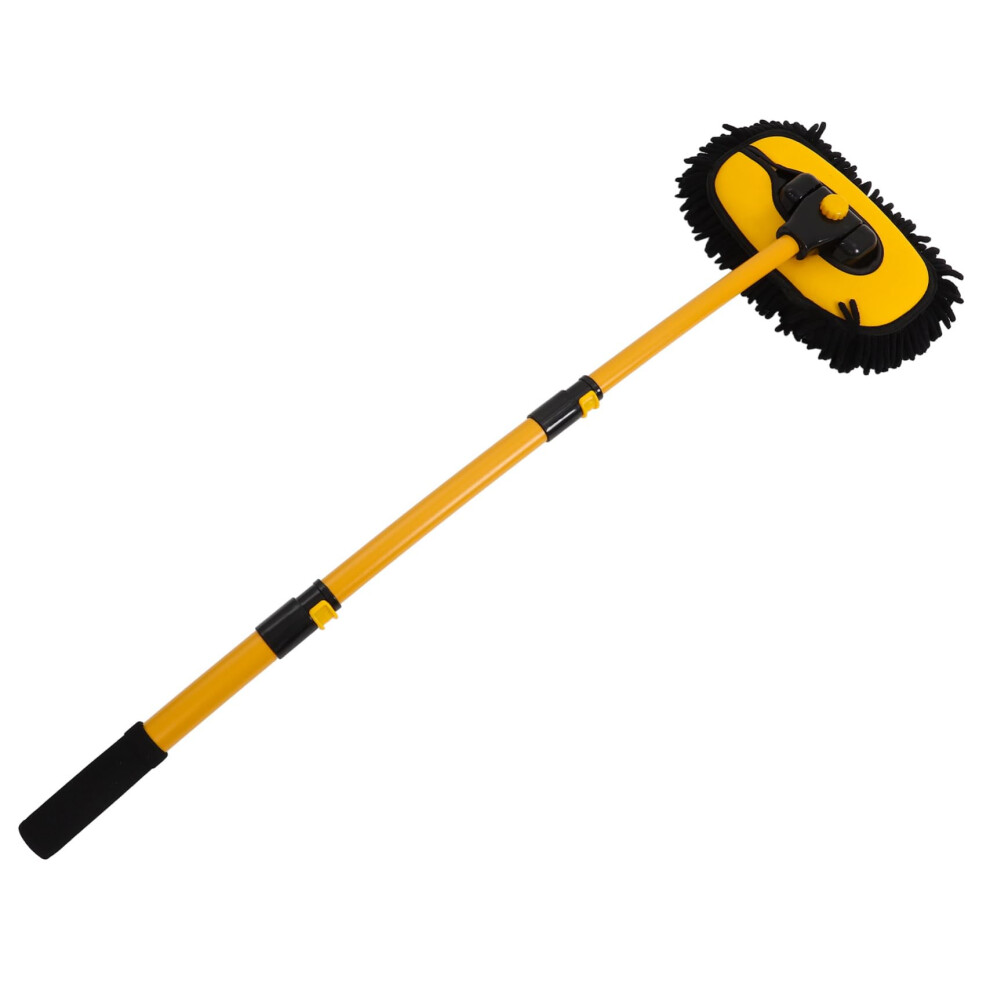 Car Duster Chenille For Interior And Exterior Dust Cleaning Car Dust Cleaner Brush Yellow 9016109082978