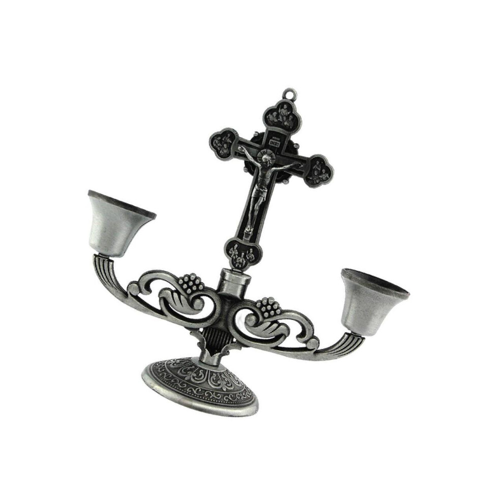 (Grey, 128x48x125cm) Candle Holder Candelabra Candlestick Church or Home Use Wedding Gifts-image-OPC-PKR2GDR-NEW