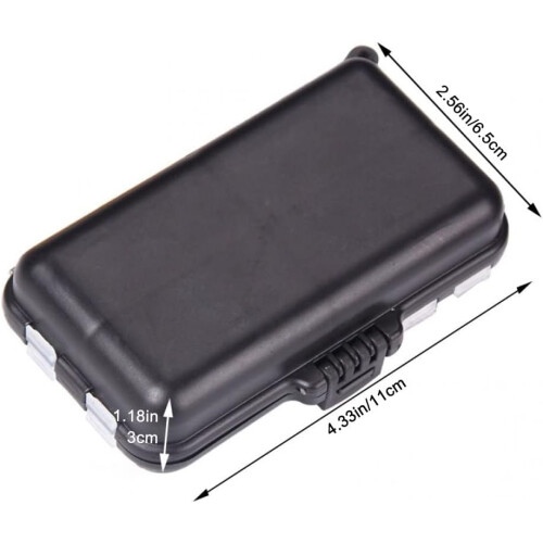 9 Compartments Fishing Lure Boxes - Removable Tackle Boxes, 9-Compartment Lure Organizer, Plastic Storage Box 2