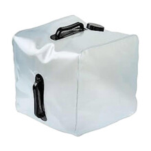 camping accessories White 20L Swimming Pool Ladder Weights,Universal Plastic Pool Step SandBag,Fillable Bag for Above Ground Pool Entry System(Sand No