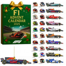 (Formula 1 Racing)Supercar advent calendar blind box Christmas tree decoration