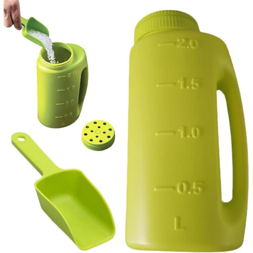 Seed Spreader Handheld Lawn Seed Spreader And Fertilizer Spreader With Spoon 2