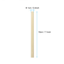 6 Stück Fichtenholz Klangstöpsel, 18 cm, für 3/4 und 4/4 Cello Zubehör