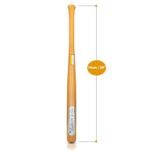 (74cm Baseball Stick WOOD) SHINE BLACK RED BLUE AND SILVER BASEBALL BAT YOUTH ADULT BEGINNER ADVANCED
