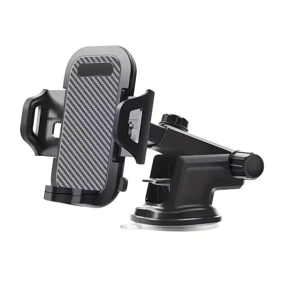 Car Phone Holder, Rotatable Car Mount, Adjustable Phone Stand Bracket Universal Smartphone Compatibility Black 9393856977369