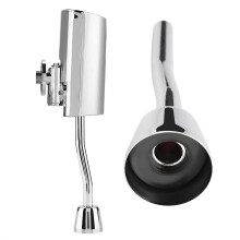 Langlehafter Wand-Wand-Spülventil aus Messing mit intelligentem Wasserspare-Sensor