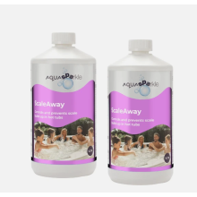 2 x 1 Litre Aquasparkle Scale Away Remover Hot Tub Spa Descaler Limescale