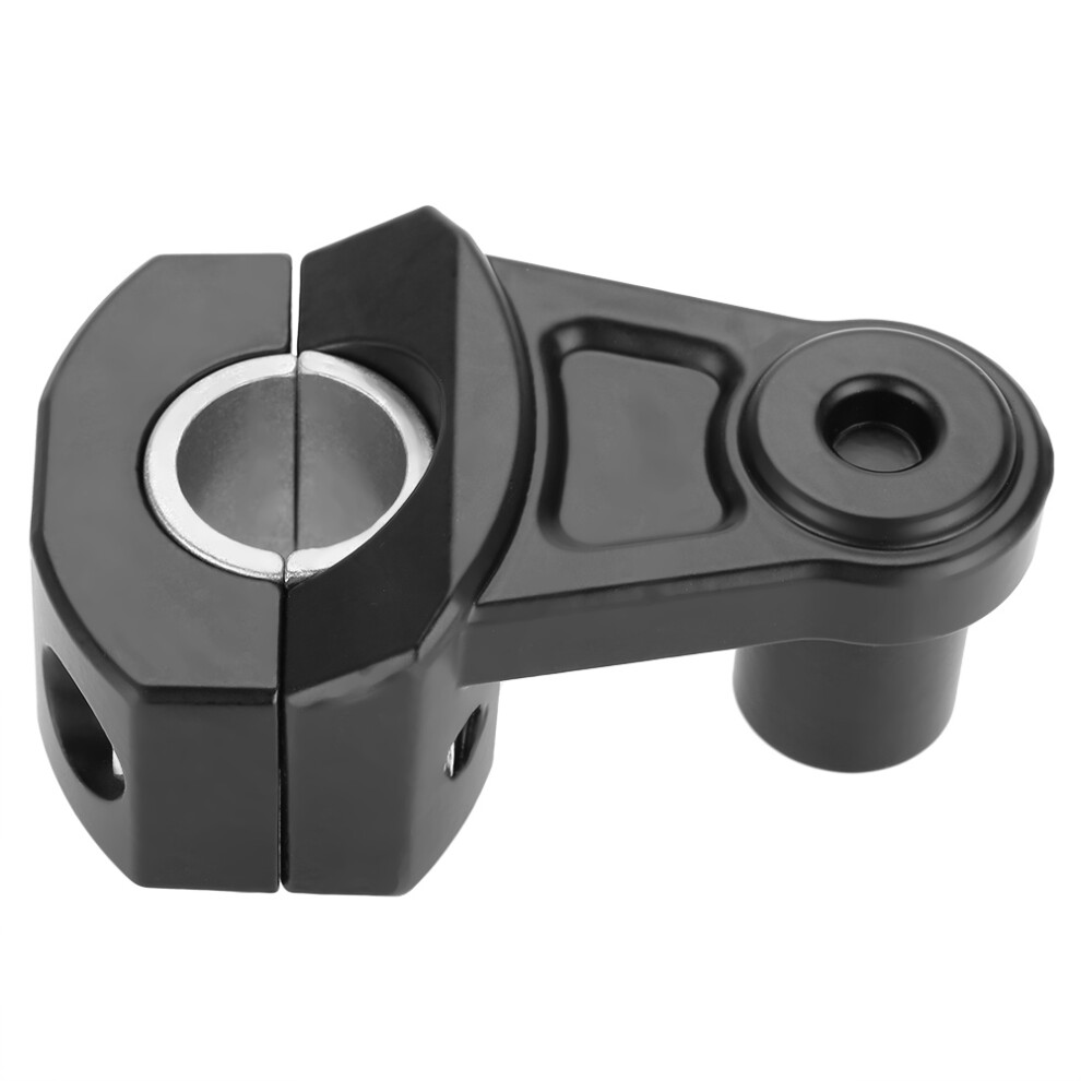 Cnc Aluminum Handlebar Riser Clamp For Motorcycle 12Mm Or 28Mm Black 5051351714738
