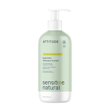 ATTITUDE testpol rzkeny borre zab- s avokdolajjal EWG Verified, borgygyszatilag tesztelt, vegn 16 Fl Oz