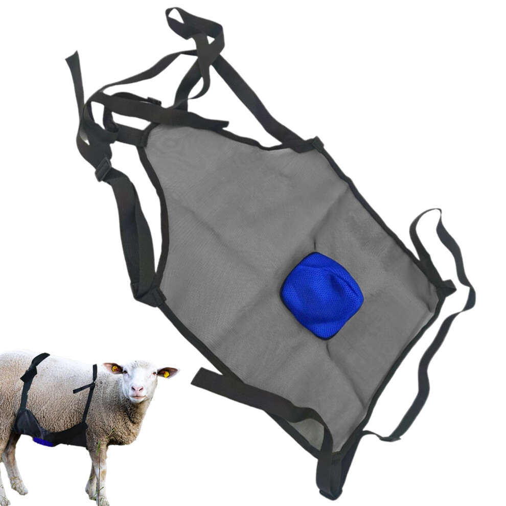 Goat Apron Breeding Proof Apron For Goats And Livestock Blue Farm Supplies Pet Livestock Gear 9393856978120