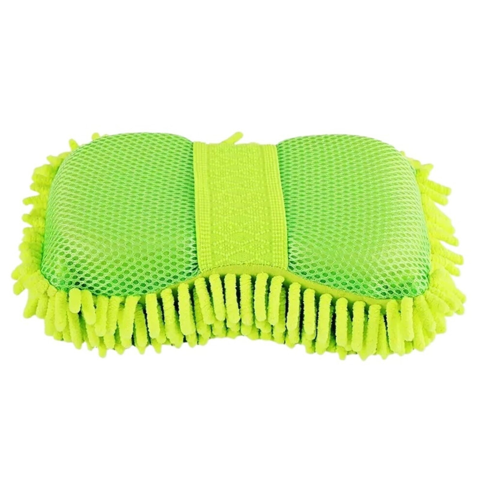 Car Glove Styling Accessories Microfiber Car Wash Sponge 1-Piece Scrubbing Towels For Car Detailing Coral 9393856978236