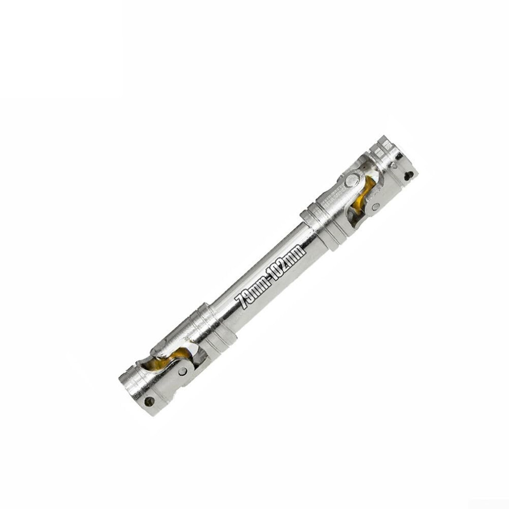 Joint Drive Shaft For Axial Traxxas 1/10 Crawler Cars With Brass Beads, 114Mm-170Mm, Efficient Power Transfer Silver 9393856978366