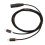 XLR-Stecker auf 2 Cinch-Kabel, HiFi, klares 10