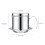 Vietnamese Coffee Drip Filter Maker Stainless Steel Infuser Silver 150ml 5