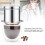 Vietnamese Coffee Drip Filter Maker Stainless Steel Infuser Silver 150ml 3
