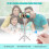 XT-09 Extendable Selfie Stick Tripod with Bluetooth Remote, 68cm Black 3