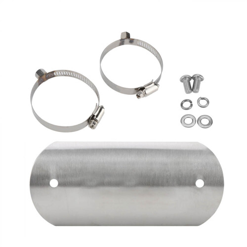 Motorcycle Exhaust Middle Pipe Heat Shield Cover Protector 14.5cm 1