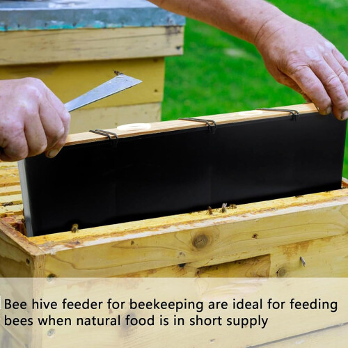 Bees Feeder Frame Beehouse Water Dispenser 6 L Capacity Efficient Beekeeping Textured Finish 2