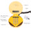 Novelty Hamburger Landline Phone – Fun Home Decor & Multi-Function Touch 4