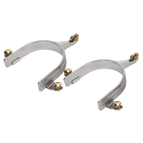 Pferdesporen Western Edelstahl Reitpferd Roping 1